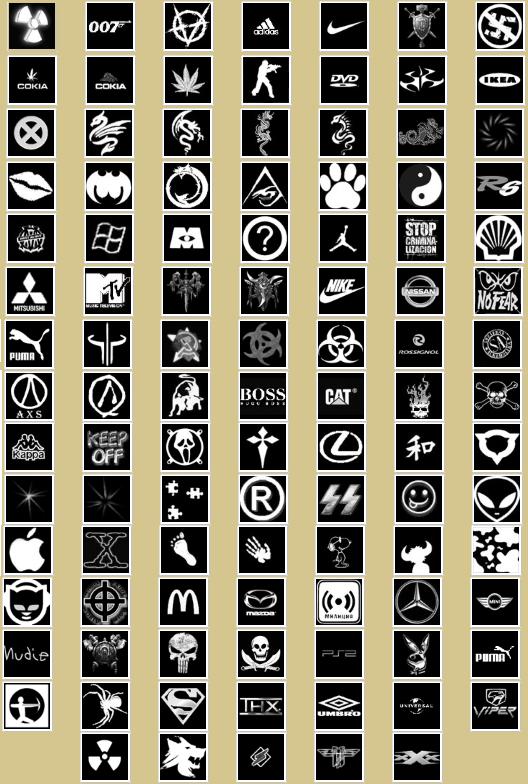 Набор монотонных Лого