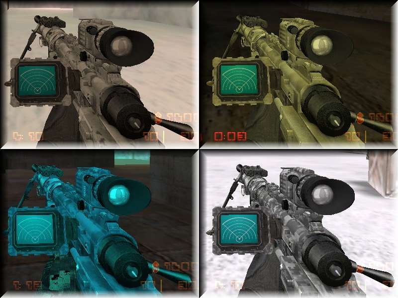 AWP Intervention camo w thermal scope